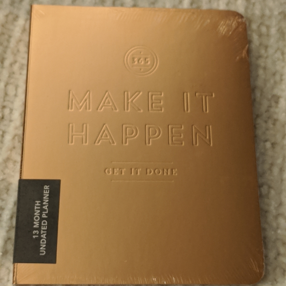 NEW! **1 LEFT** Undated Planner